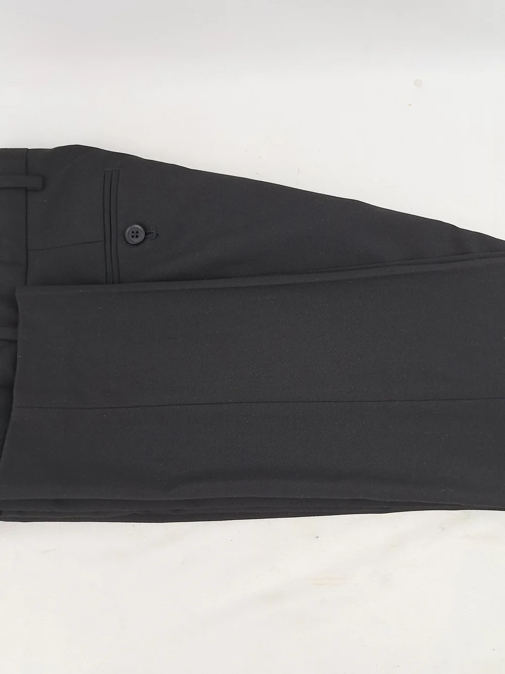 Black Boys Dress Pants Elastic Waist Pull On Formal Slacks Pants Size 8 Regular